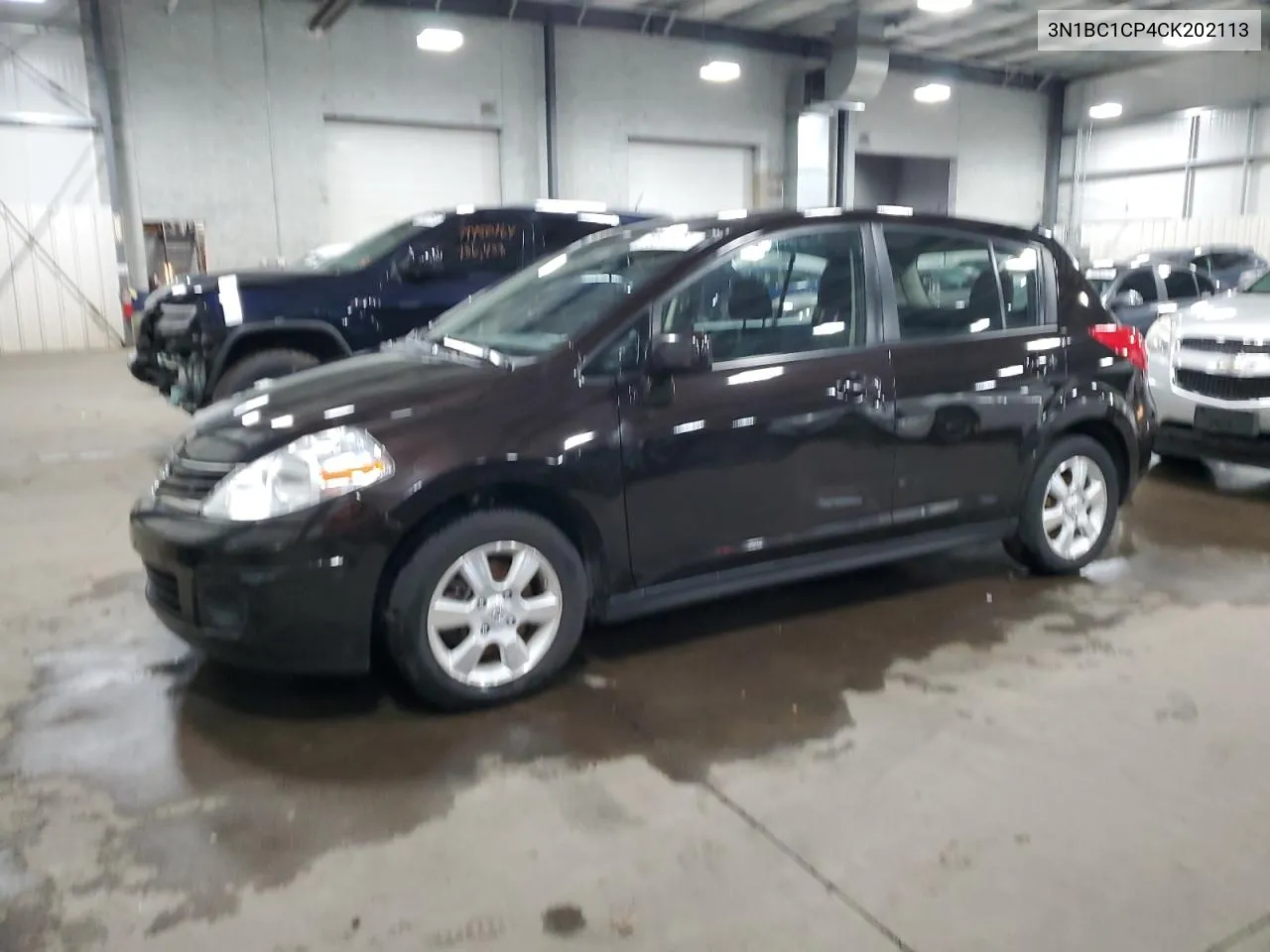 2012 Nissan Versa S VIN: 3N1BC1CP4CK202113 Lot: 78502424