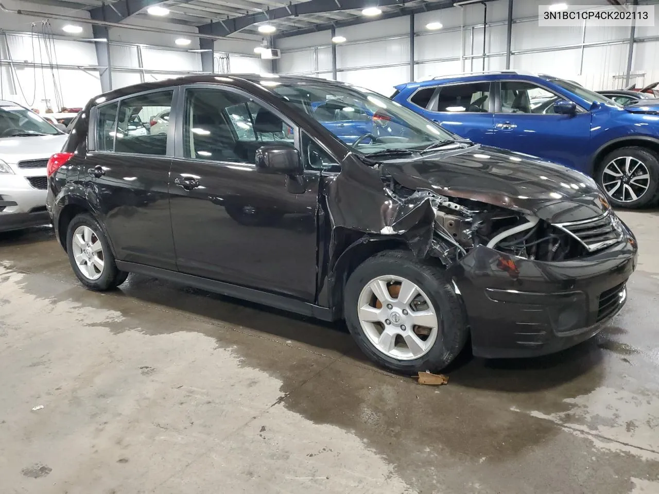 2012 Nissan Versa S VIN: 3N1BC1CP4CK202113 Lot: 78502424