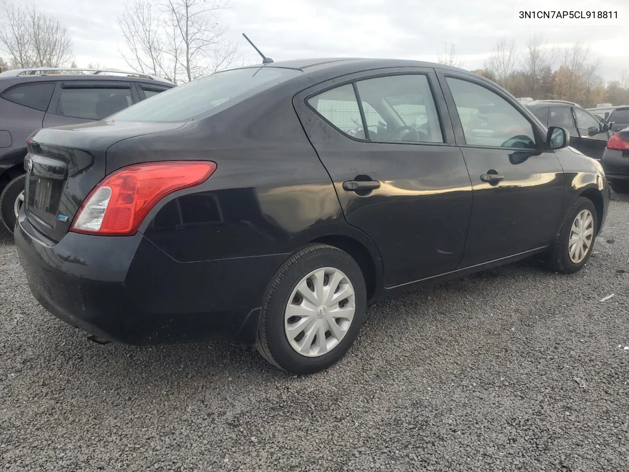 2012 Nissan Versa S VIN: 3N1CN7AP5CL918811 Lot: 78597314