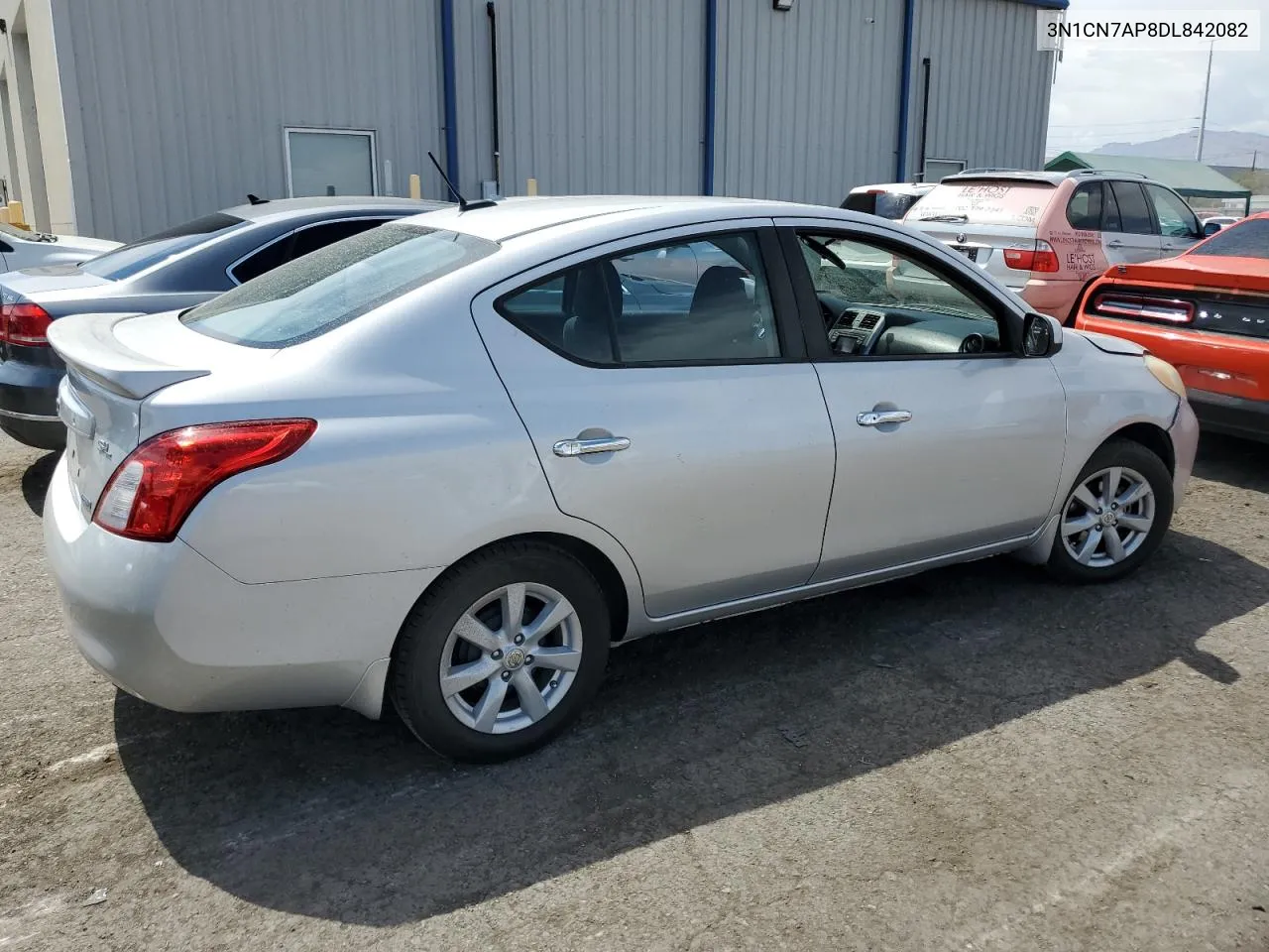 2013 Nissan Versa S VIN: 3N1CN7AP8DL842082 Lot: 62910204