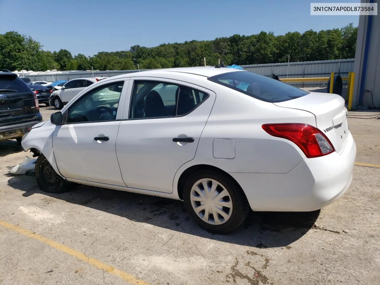 2013 Nissan Versa S VIN: 3N1CN7AP0DL873584 Lot: 65014854