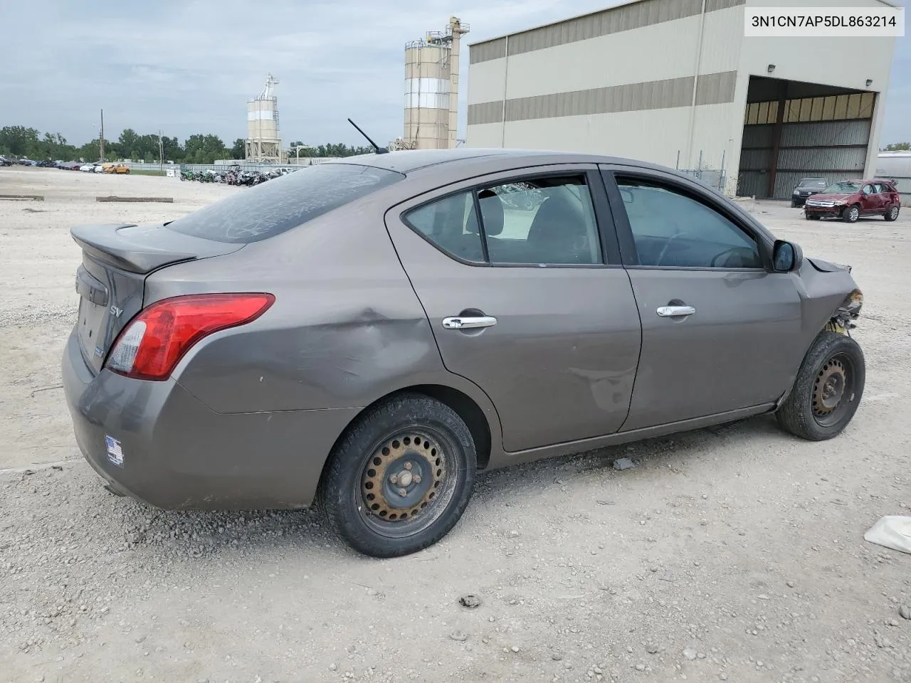 3N1CN7AP5DL863214 2013 Nissan Versa S