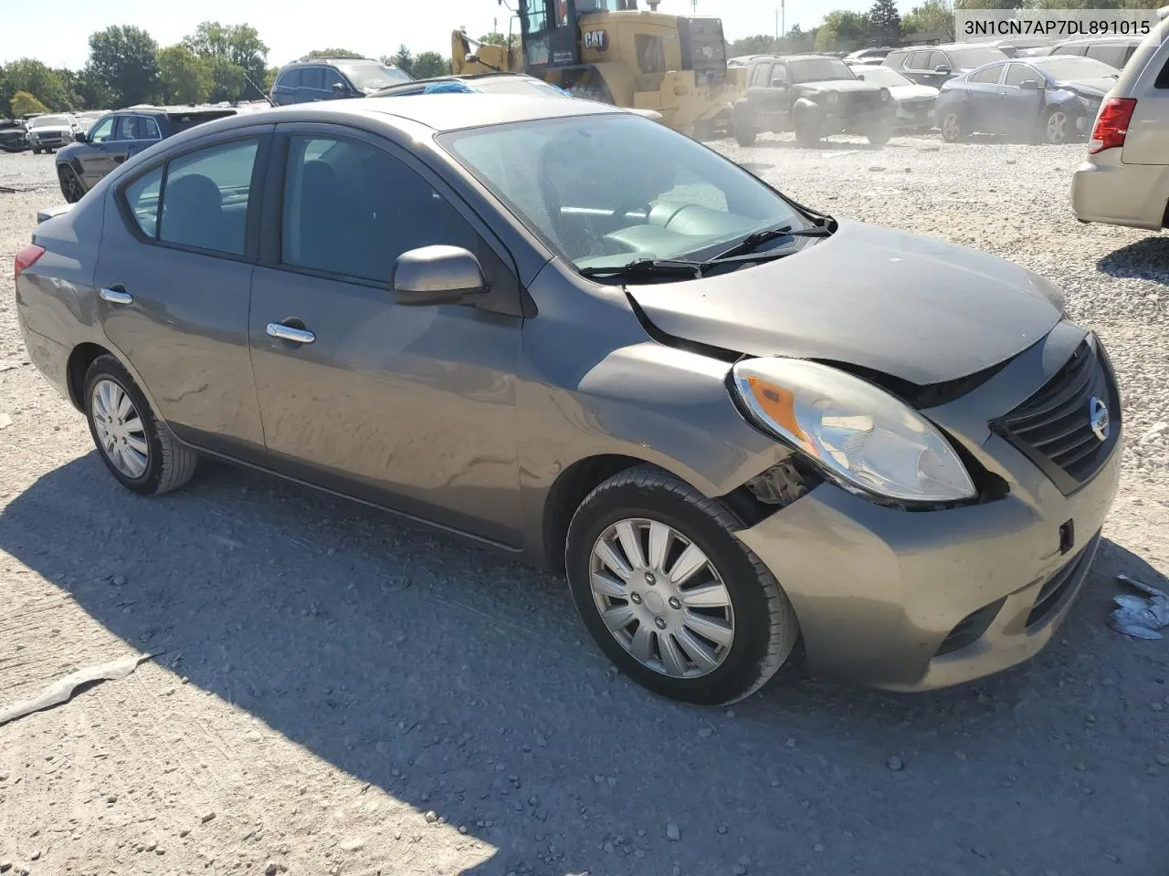 3N1CN7AP7DL891015 2013 Nissan Versa S