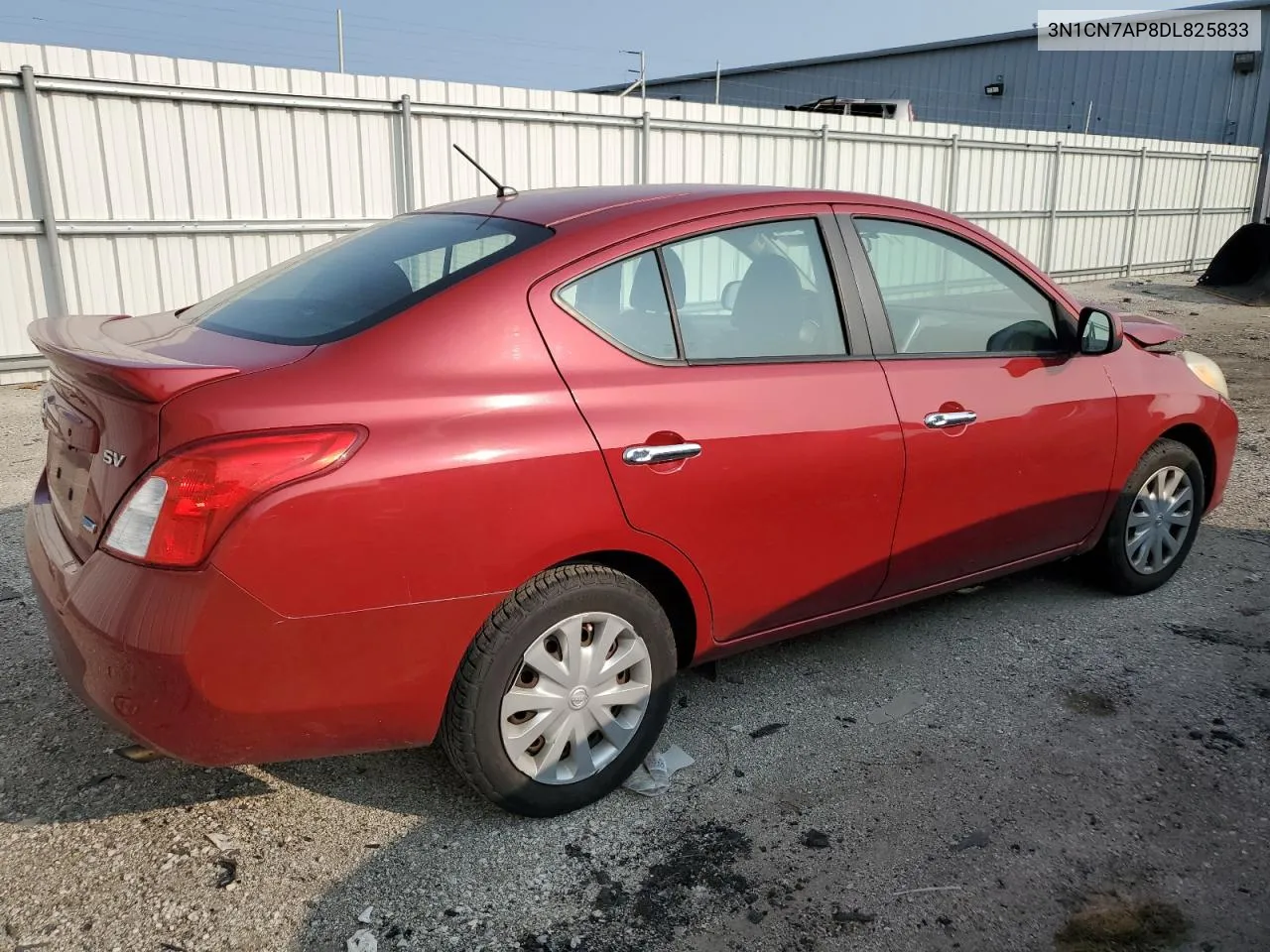 2013 Nissan Versa S VIN: 3N1CN7AP8DL825833 Lot: 70677404