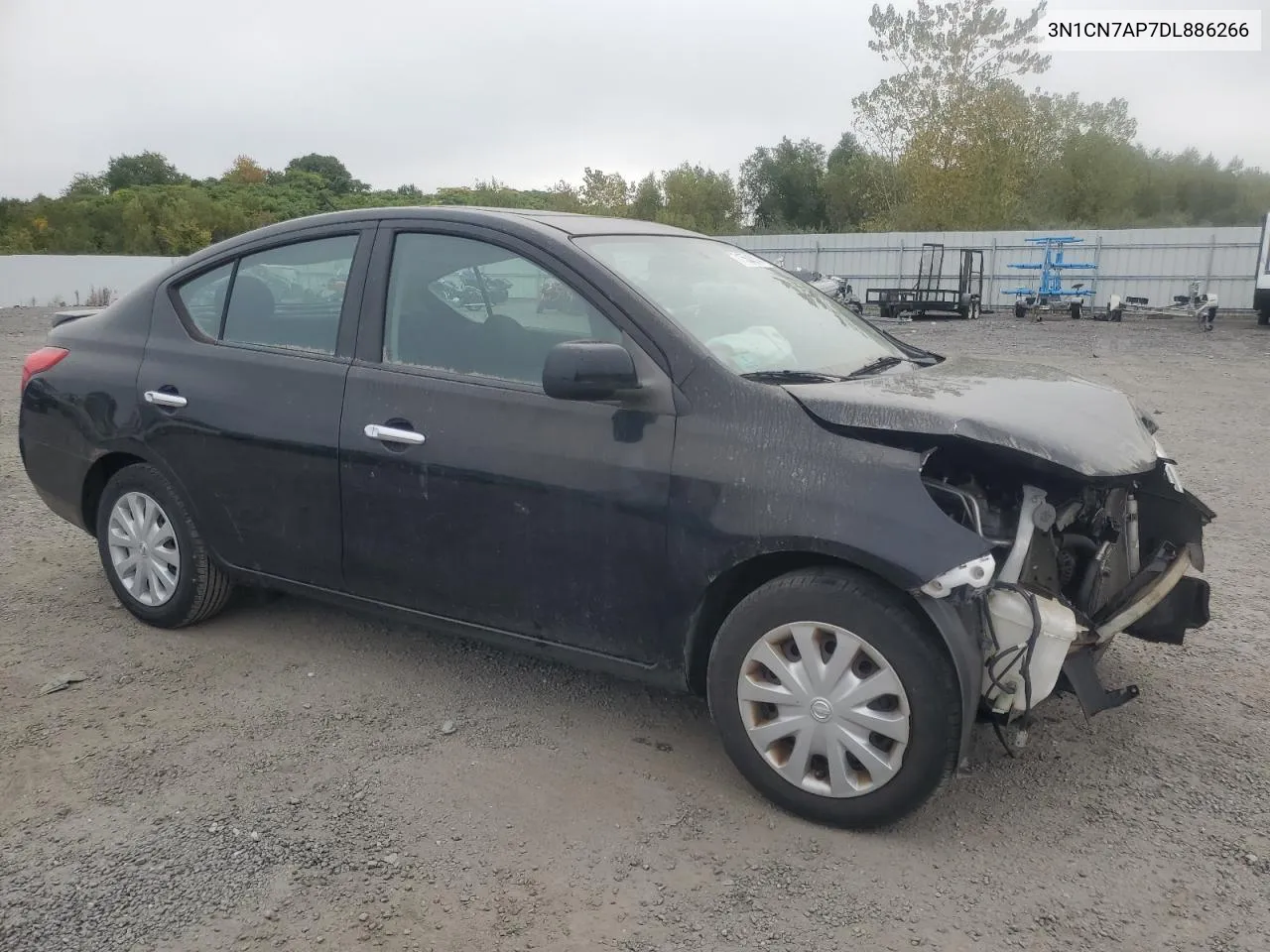 2013 Nissan Versa S VIN: 3N1CN7AP7DL886266 Lot: 71554314