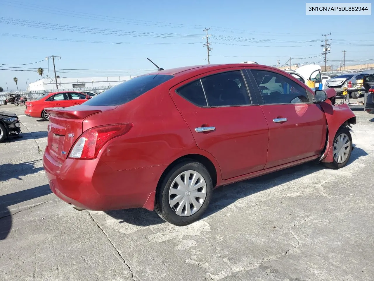 2013 Nissan Versa S VIN: 3N1CN7AP5DL882944 Lot: 72767554