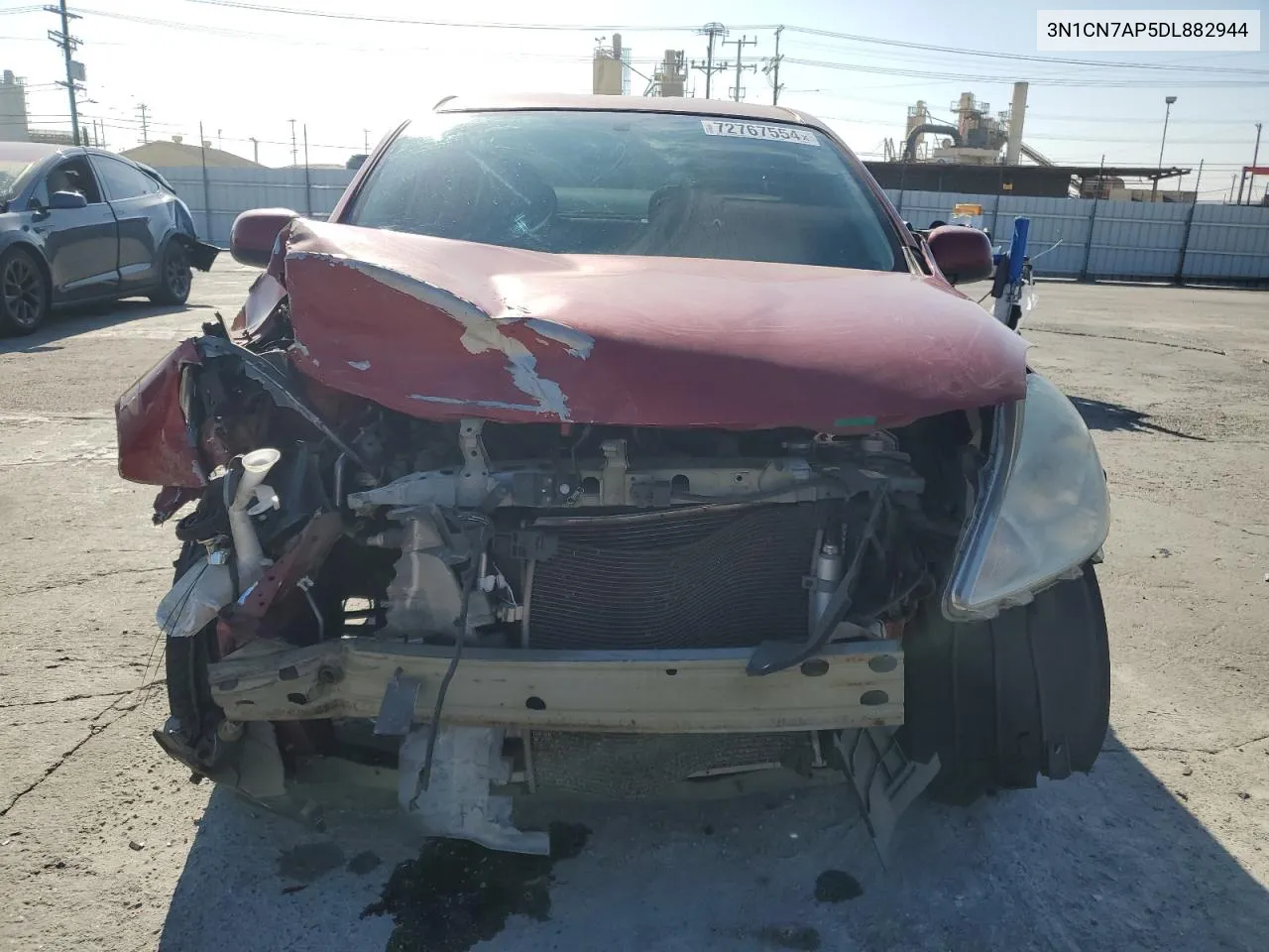 2013 Nissan Versa S VIN: 3N1CN7AP5DL882944 Lot: 72767554