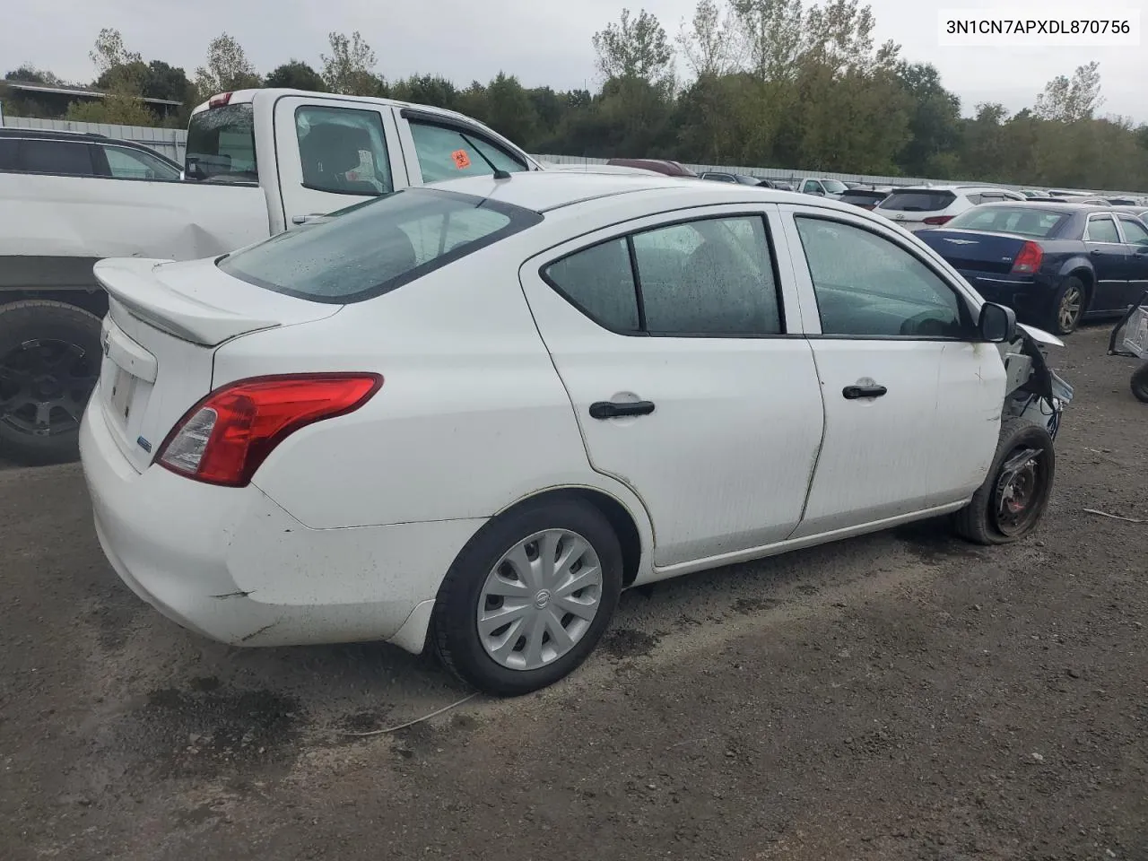 2013 Nissan Versa S VIN: 3N1CN7APXDL870756 Lot: 74719394