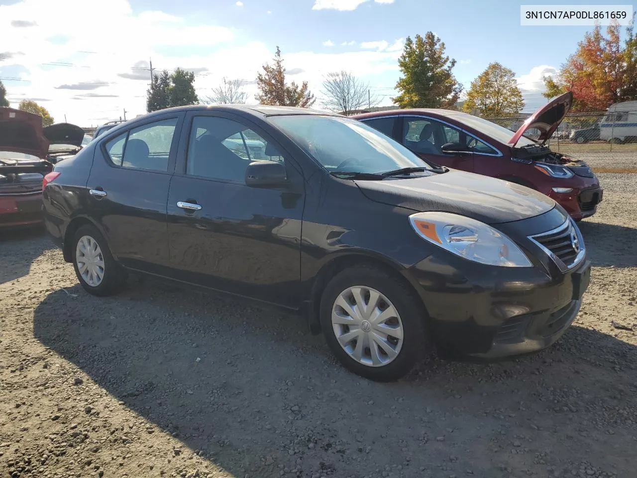 2013 Nissan Versa S VIN: 3N1CN7AP0DL861659 Lot: 75956144