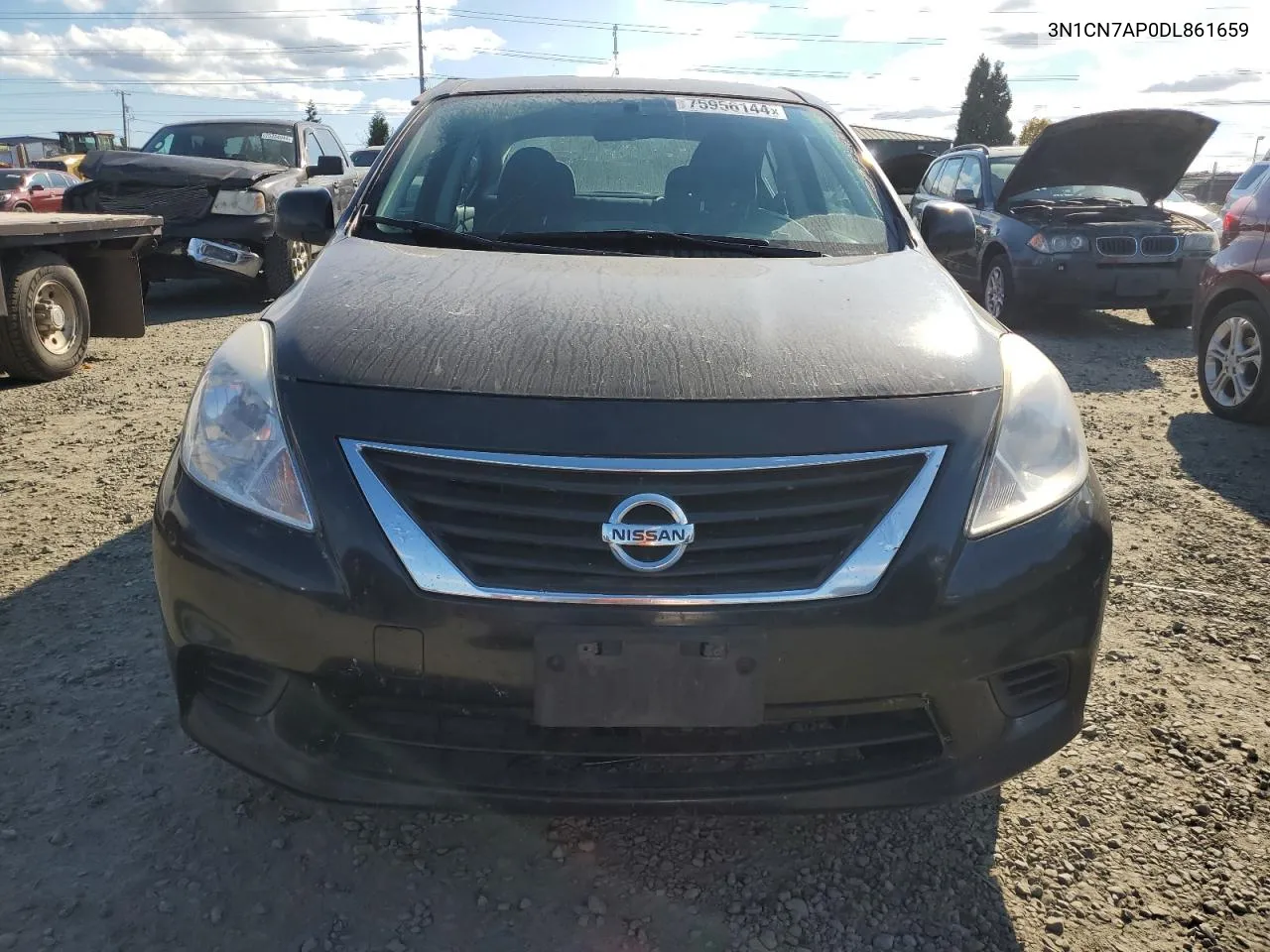 2013 Nissan Versa S VIN: 3N1CN7AP0DL861659 Lot: 75956144