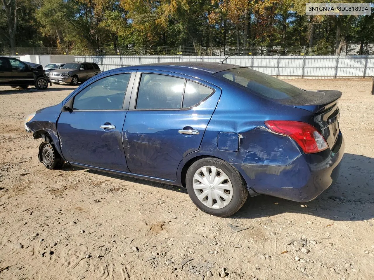 2013 Nissan Versa S VIN: 3N1CN7AP8DL818994 Lot: 76767454