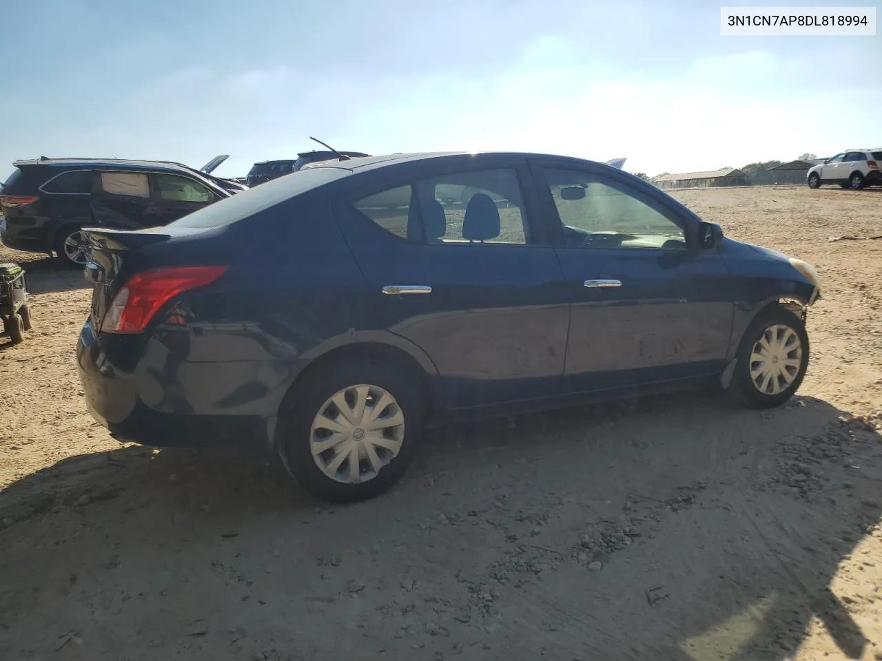 2013 Nissan Versa S VIN: 3N1CN7AP8DL818994 Lot: 76767454