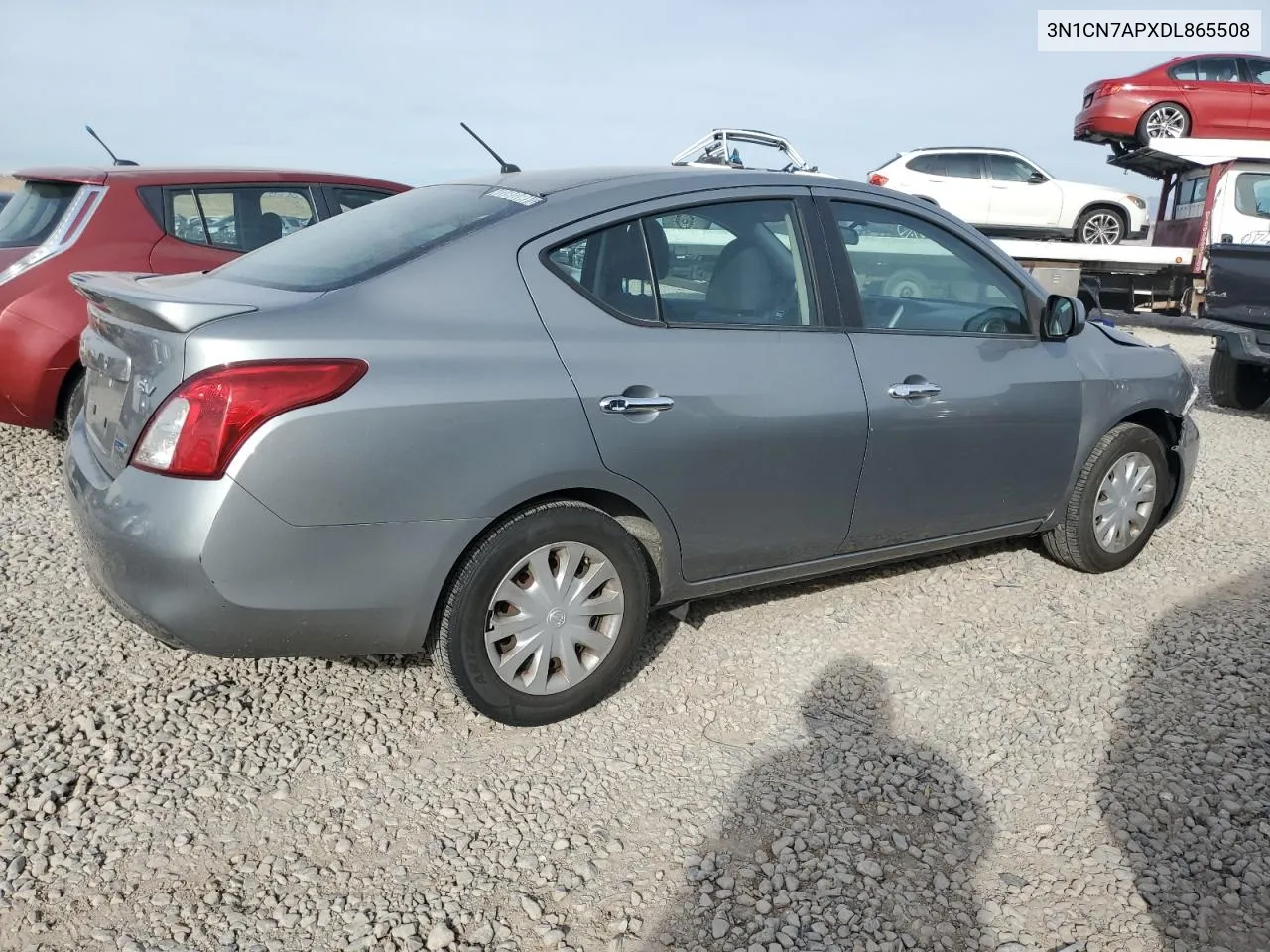 2013 Nissan Versa S VIN: 3N1CN7APXDL865508 Lot: 77500794