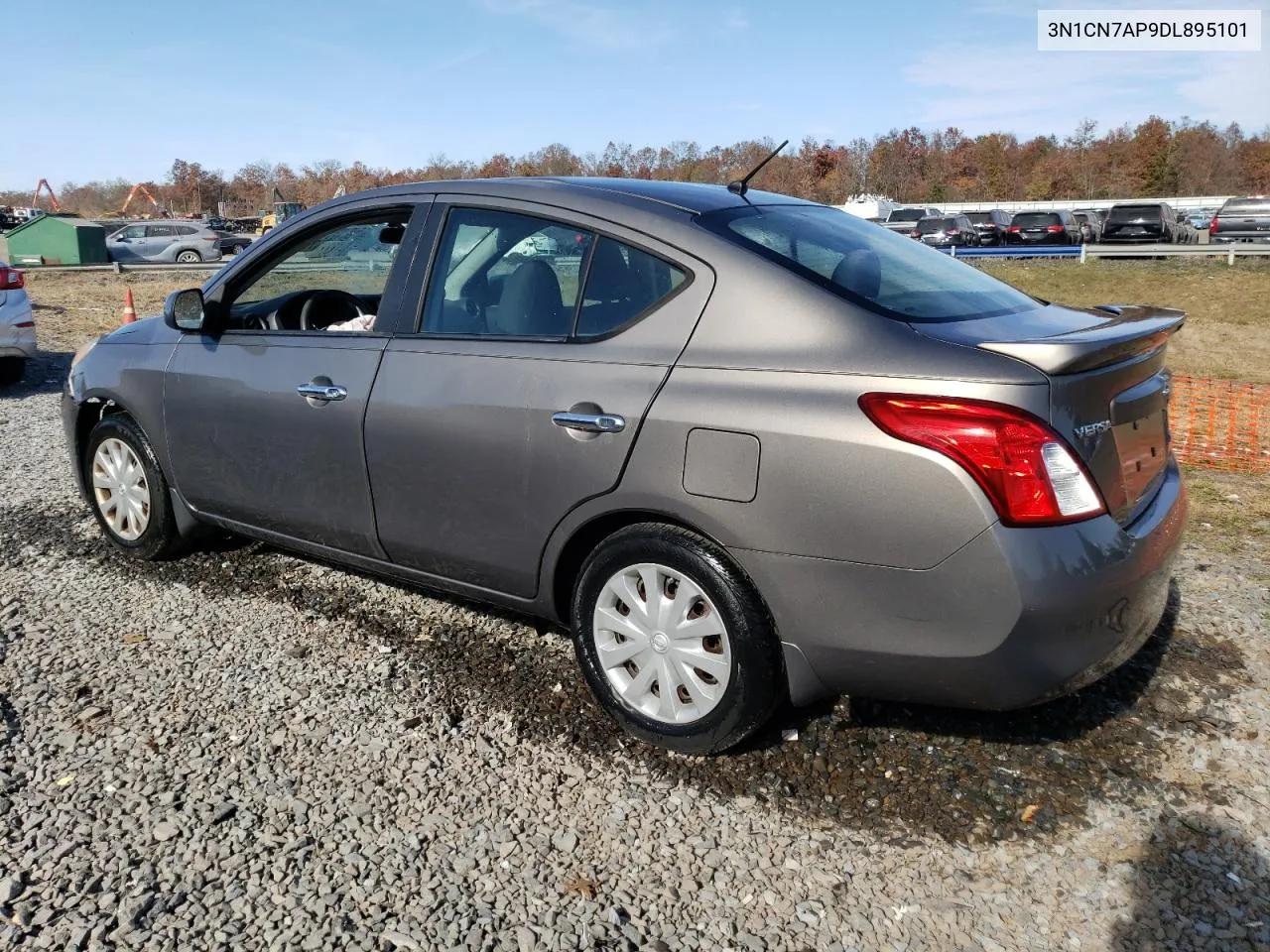 2013 Nissan Versa S VIN: 3N1CN7AP9DL895101 Lot: 77973514