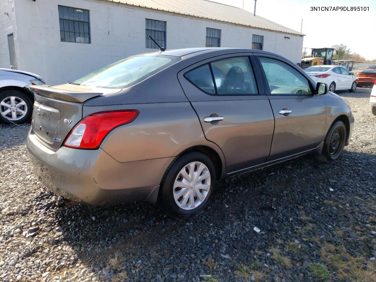 2013 Nissan Versa S VIN: 3N1CN7AP9DL895101 Lot: 77973514