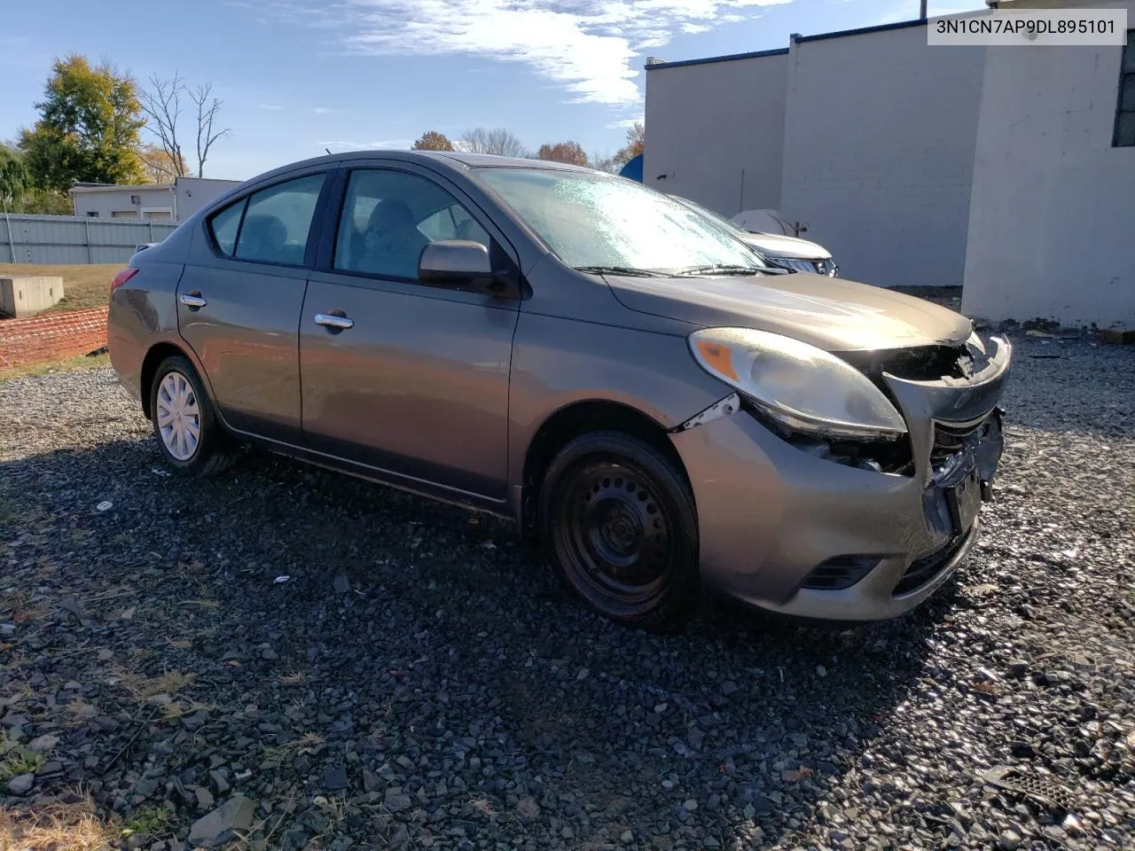 2013 Nissan Versa S VIN: 3N1CN7AP9DL895101 Lot: 77973514