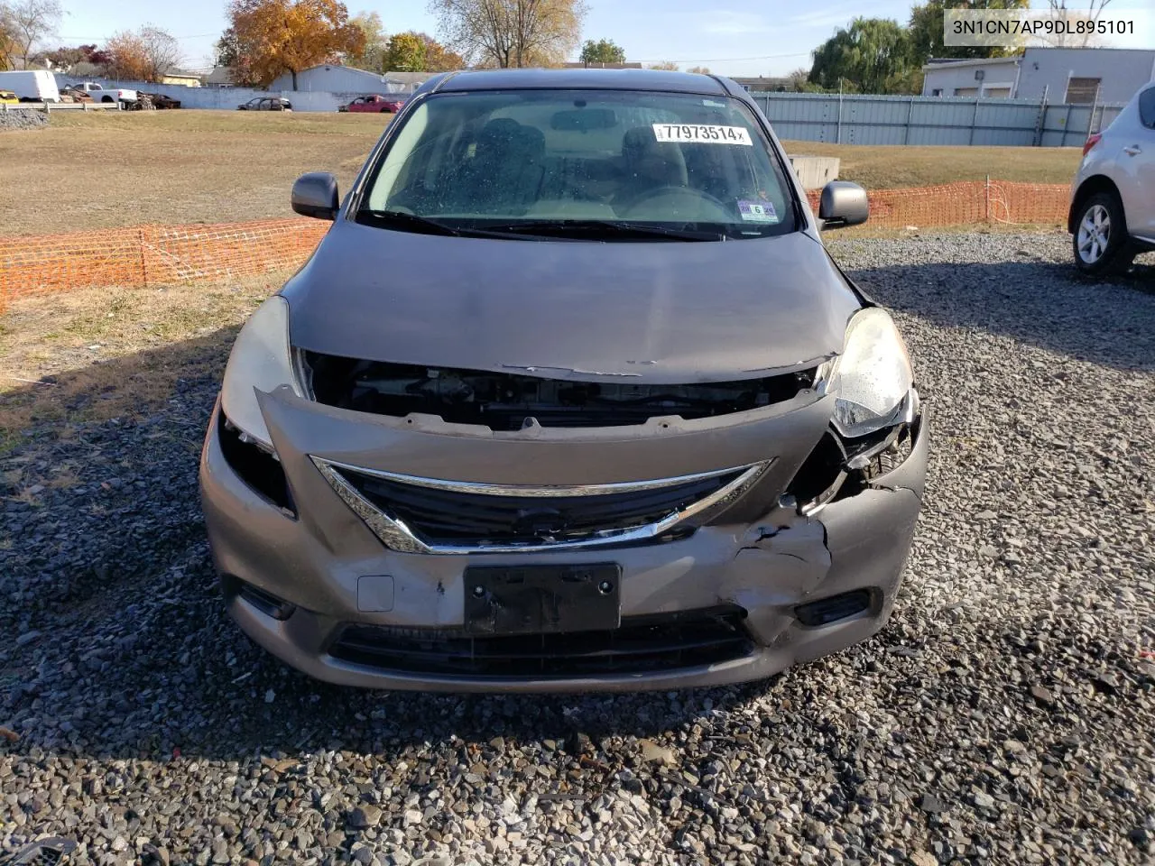 2013 Nissan Versa S VIN: 3N1CN7AP9DL895101 Lot: 77973514