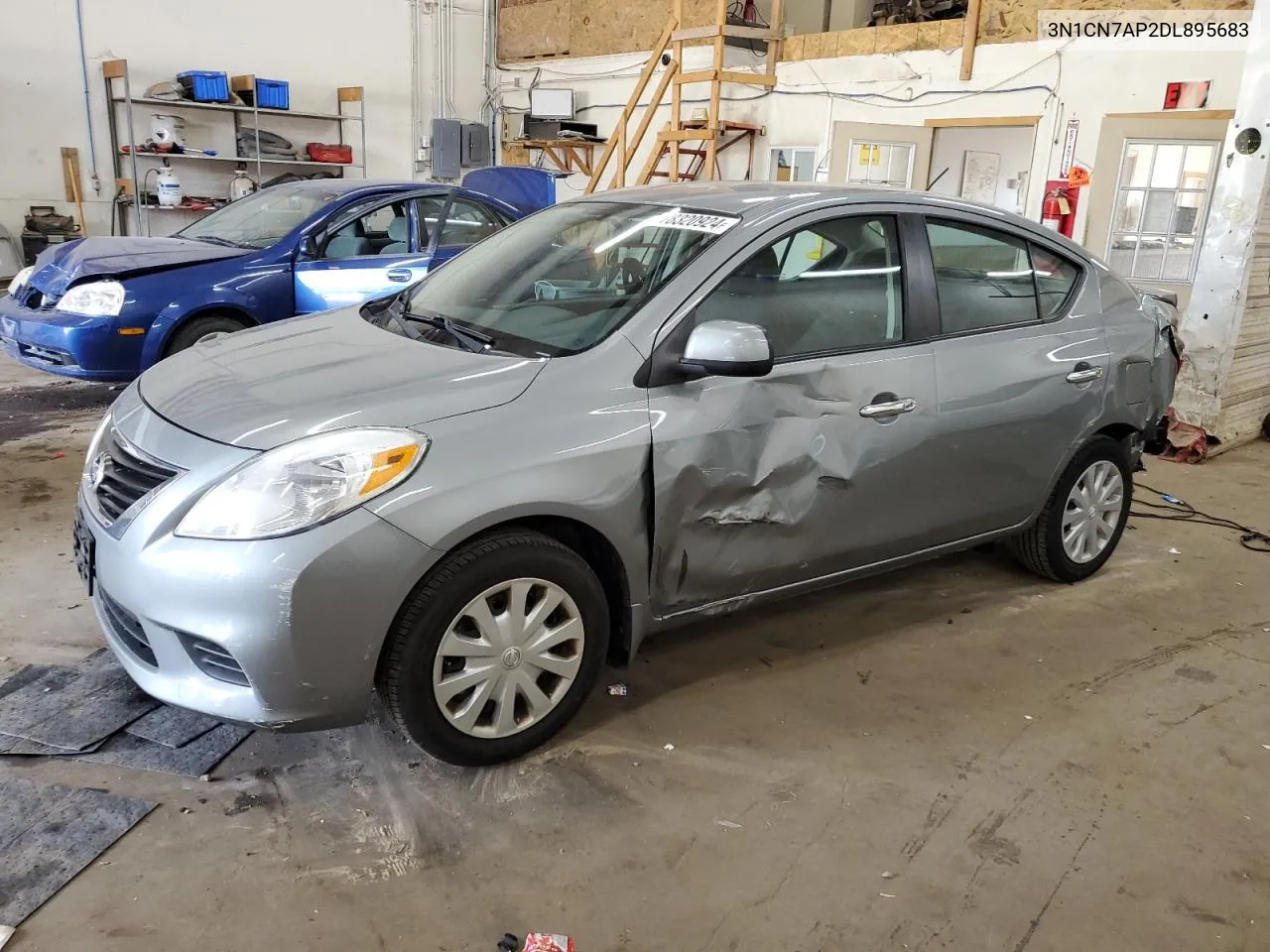 2013 Nissan Versa S VIN: 3N1CN7AP2DL895683 Lot: 78320924