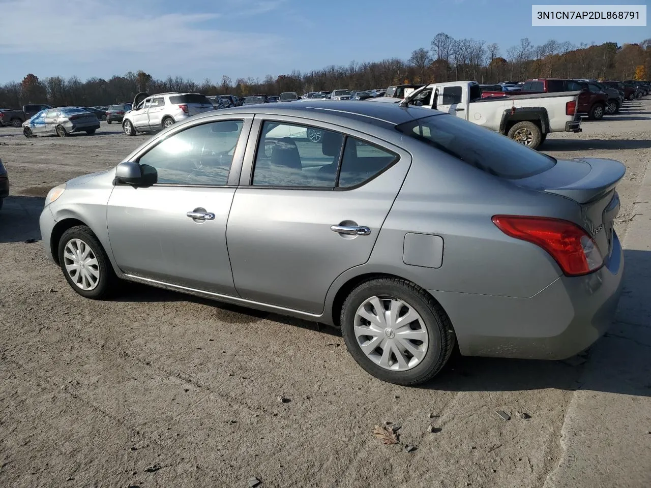 3N1CN7AP2DL868791 2013 Nissan Versa S