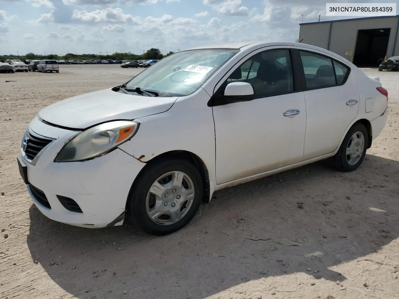 2013 Nissan Versa S VIN: 3N1CN7AP8DL854359 Lot: 78915924