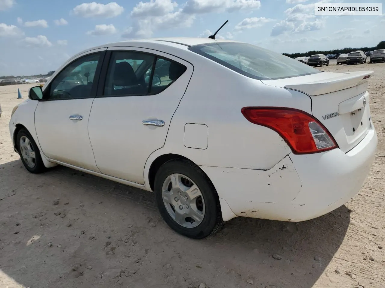 2013 Nissan Versa S VIN: 3N1CN7AP8DL854359 Lot: 78915924