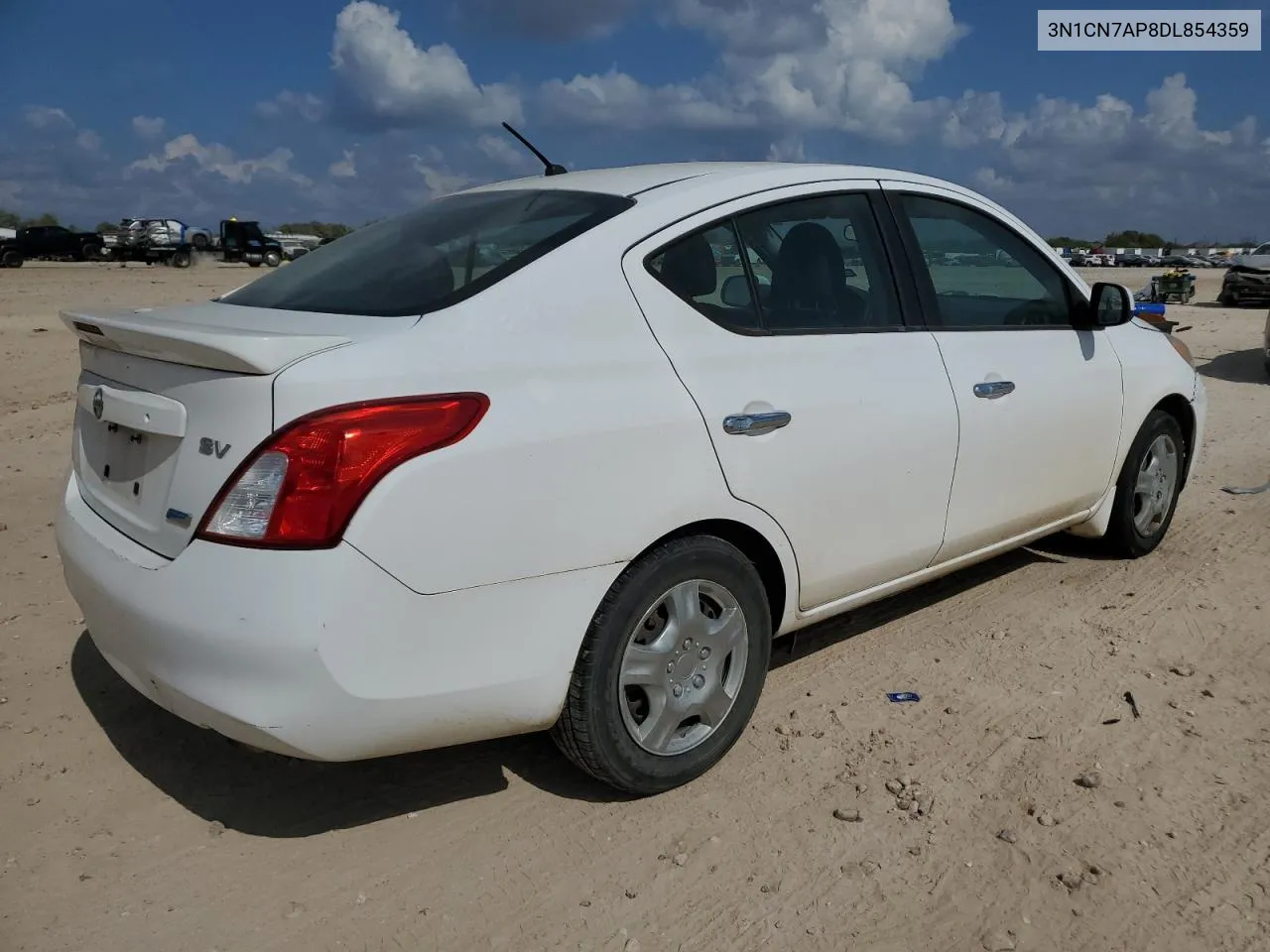 2013 Nissan Versa S VIN: 3N1CN7AP8DL854359 Lot: 78915924