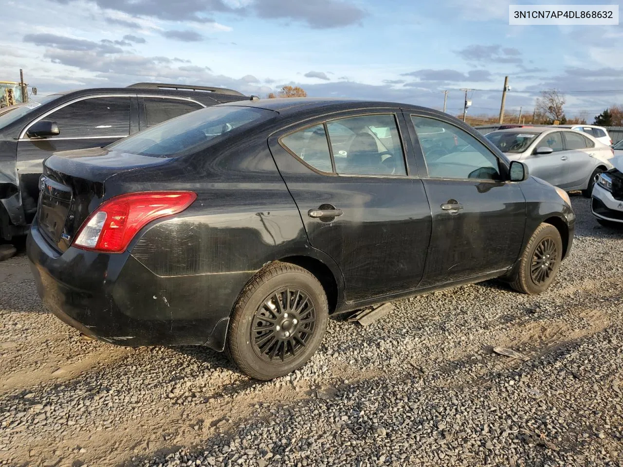 2013 Nissan Versa S VIN: 3N1CN7AP4DL868632 Lot: 79342054