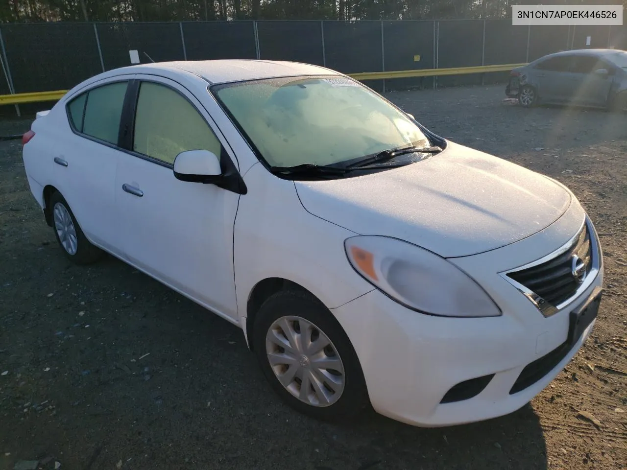 2014 Nissan Versa S VIN: 3N1CN7AP0EK446526 Lot: 37224944