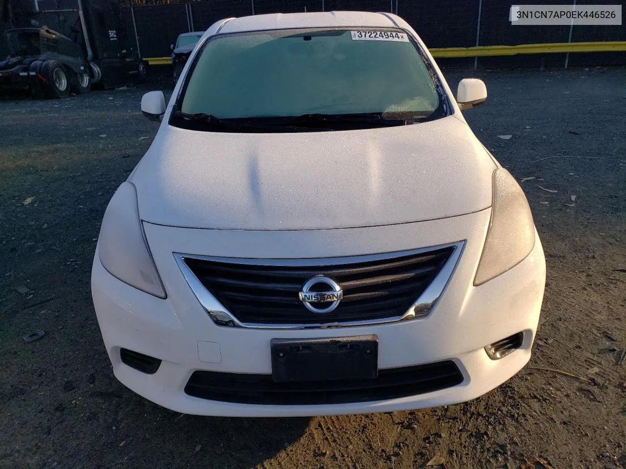 2014 Nissan Versa S VIN: 3N1CN7AP0EK446526 Lot: 37224944