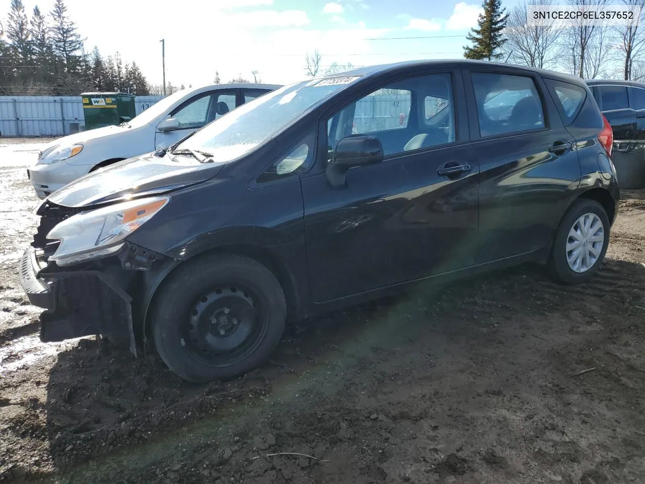 2014 Nissan Versa Note S VIN: 3N1CE2CP6EL357652 Lot: 37753374