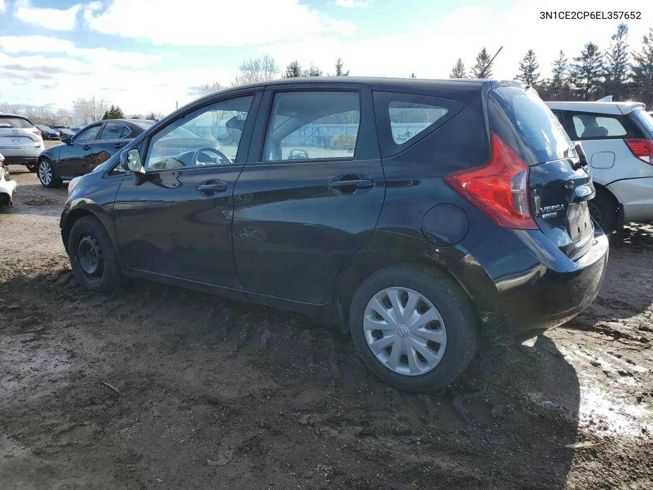 2014 Nissan Versa Note S VIN: 3N1CE2CP6EL357652 Lot: 37753374