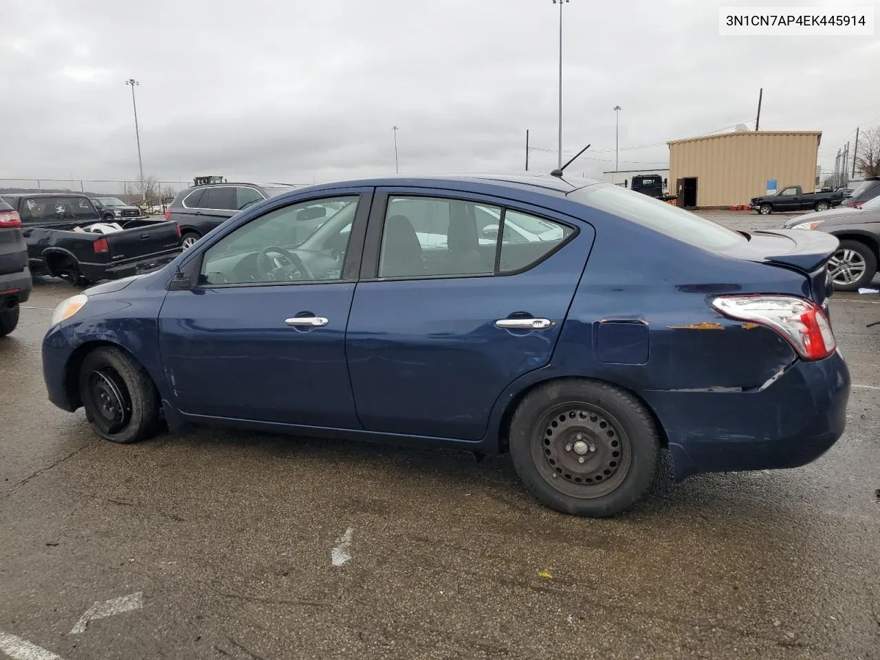 2014 Nissan Versa S VIN: 3N1CN7AP4EK445914 Lot: 39709474