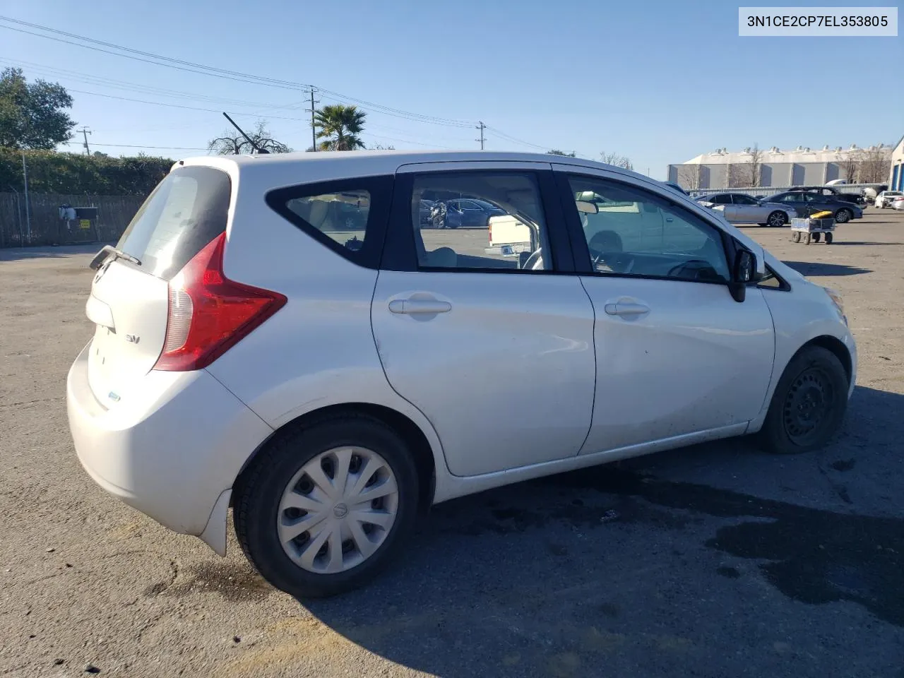 2014 Nissan Versa Note S VIN: 3N1CE2CP7EL353805 Lot: 44757524