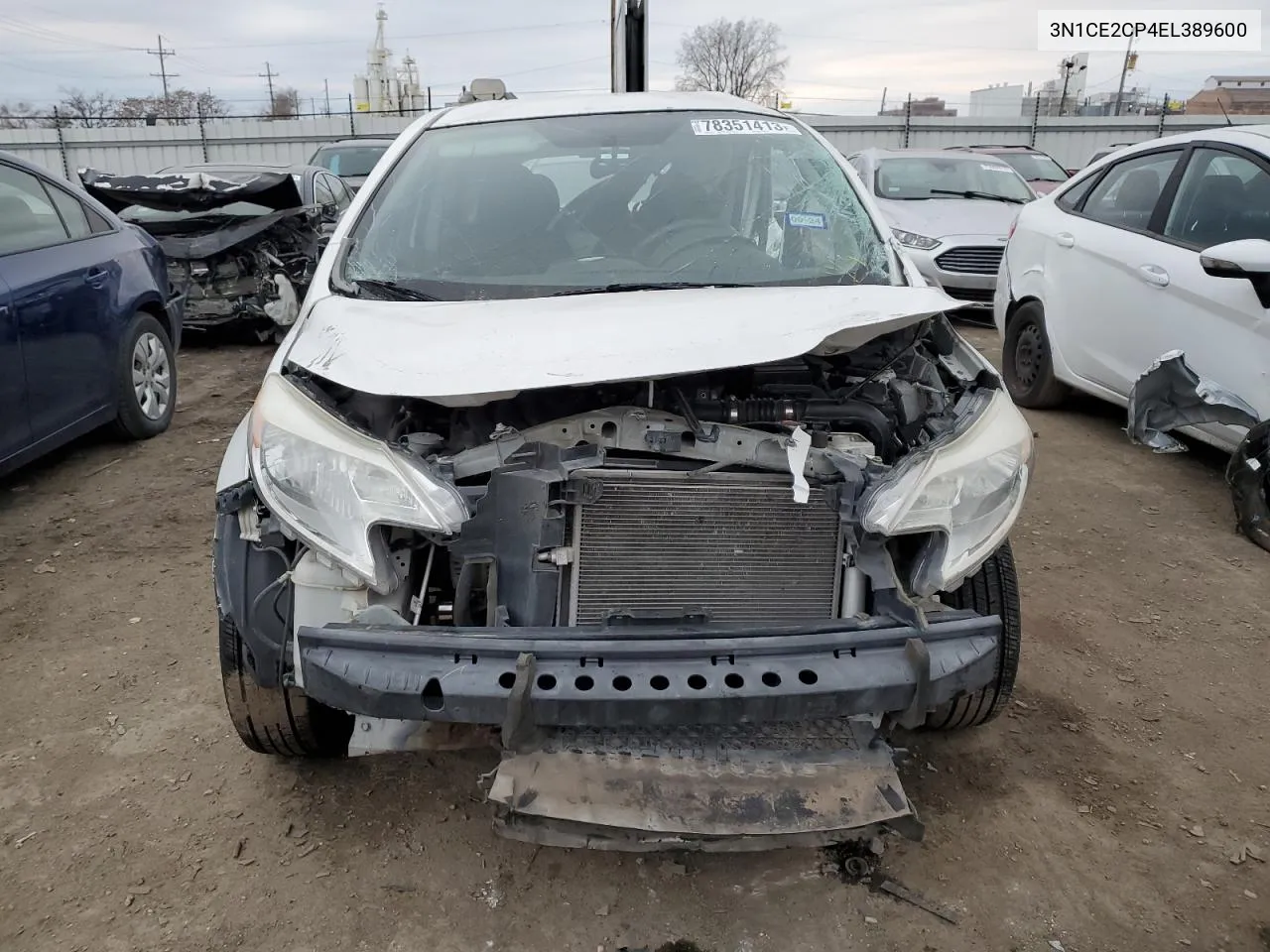 3N1CE2CP4EL389600 2014 Nissan Versa Note S