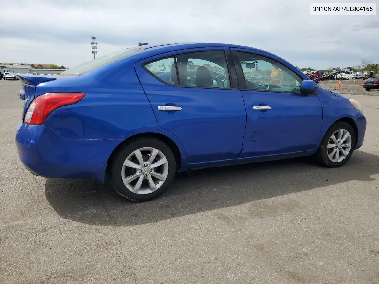 2014 Nissan Versa S VIN: 3N1CN7AP7EL804165 Lot: 53911954