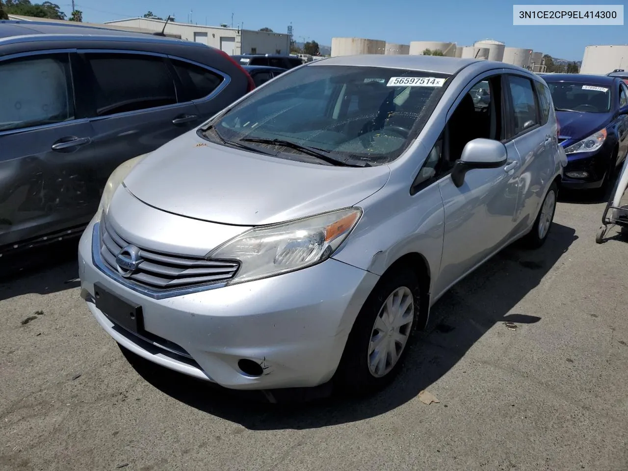 2014 Nissan Versa Note S VIN: 3N1CE2CP9EL414300 Lot: 56597514