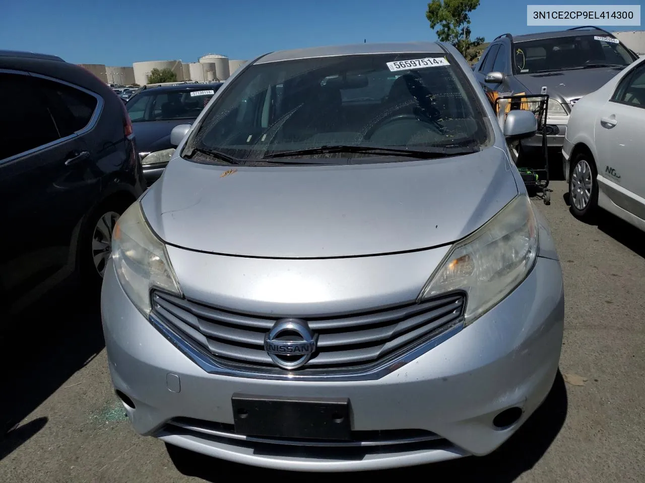 2014 Nissan Versa Note S VIN: 3N1CE2CP9EL414300 Lot: 56597514