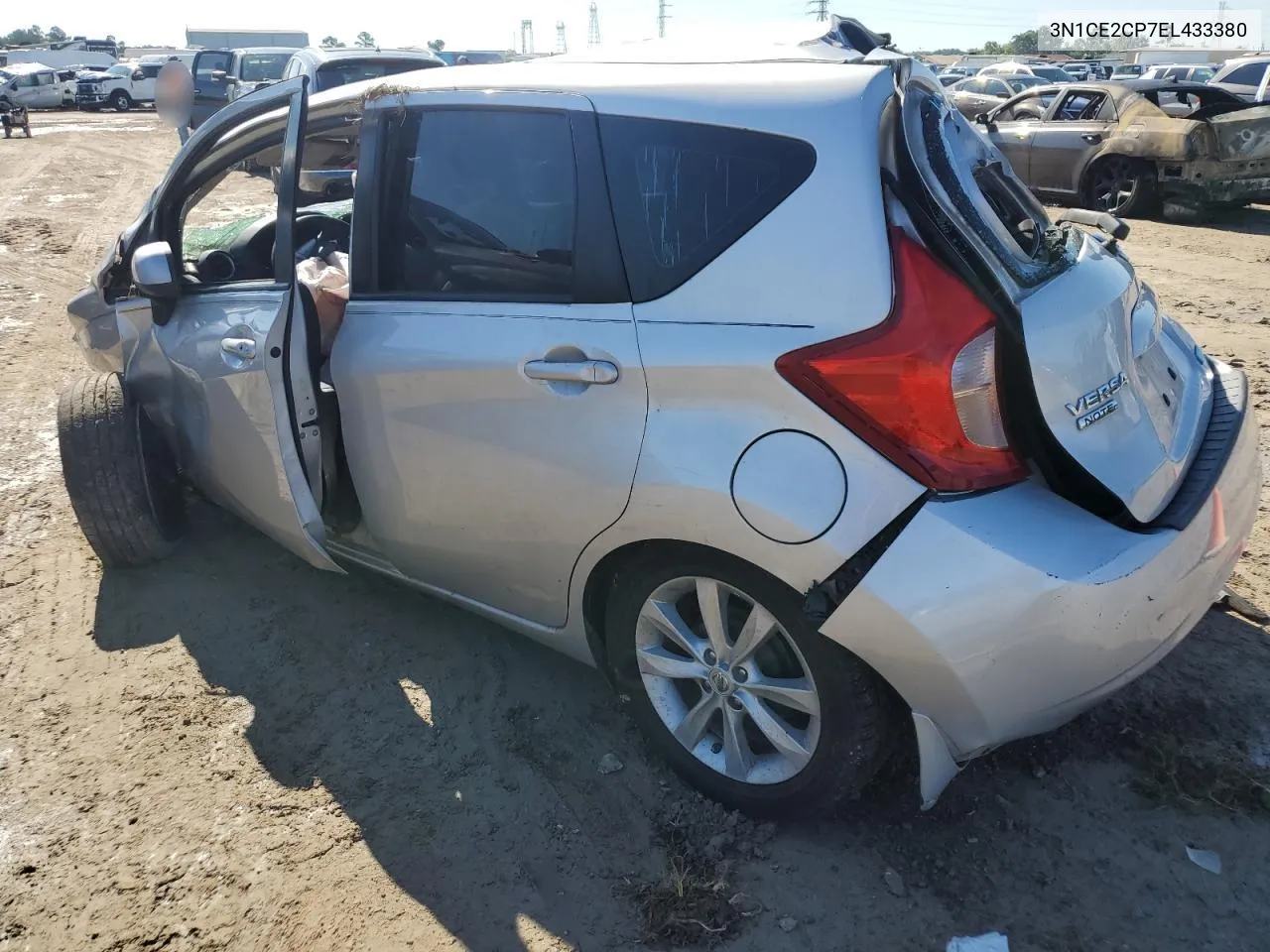 2014 Nissan Versa Note S VIN: 3N1CE2CP7EL433380 Lot: 57956644