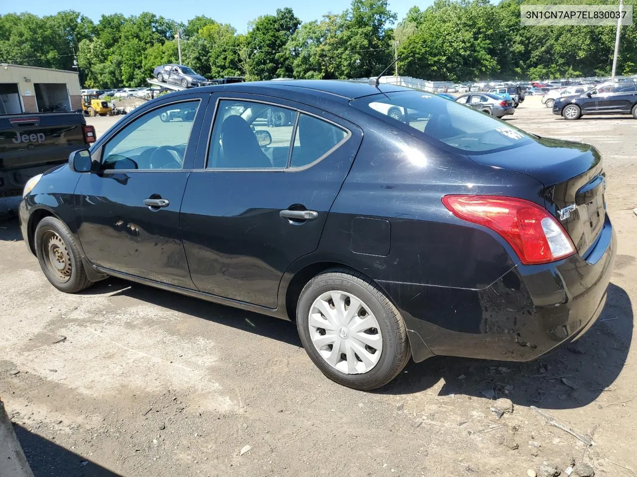 2014 Nissan Versa S VIN: 3N1CN7AP7EL830037 Lot: 61710214