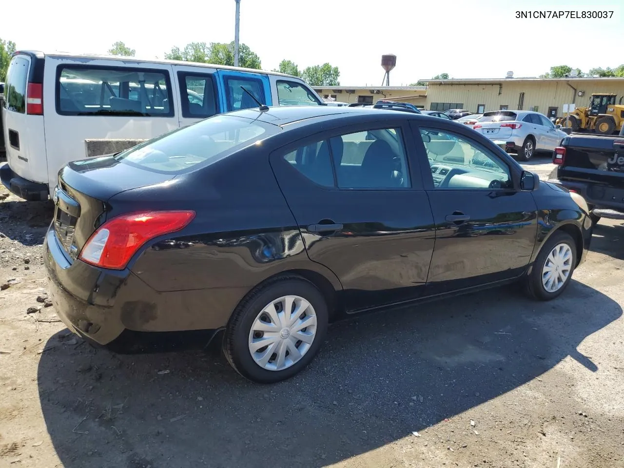 2014 Nissan Versa S VIN: 3N1CN7AP7EL830037 Lot: 61710214