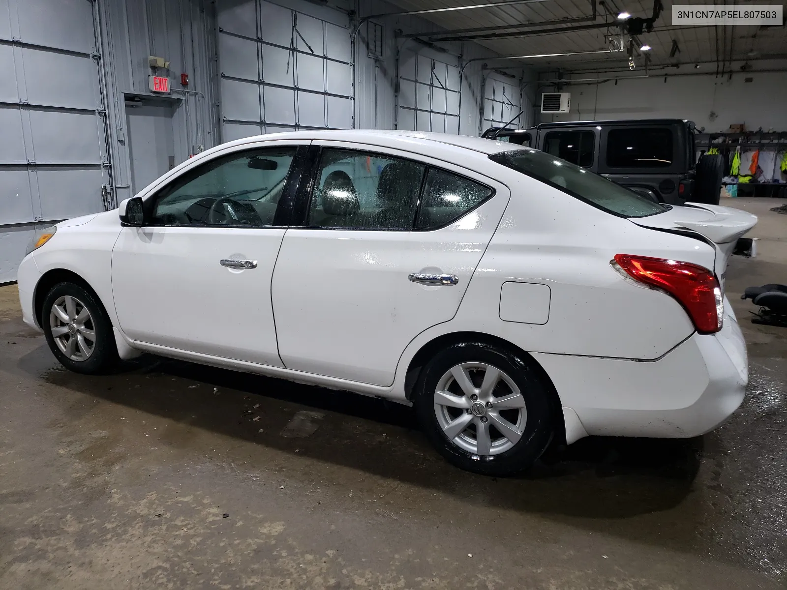 2014 Nissan Versa S VIN: 3N1CN7AP5EL807503 Lot: 61892574