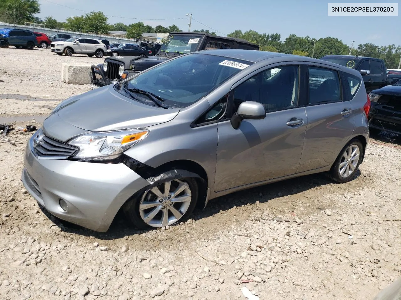 2014 Nissan Versa Note S VIN: 3N1CE2CP3EL370200 Lot: 63886974