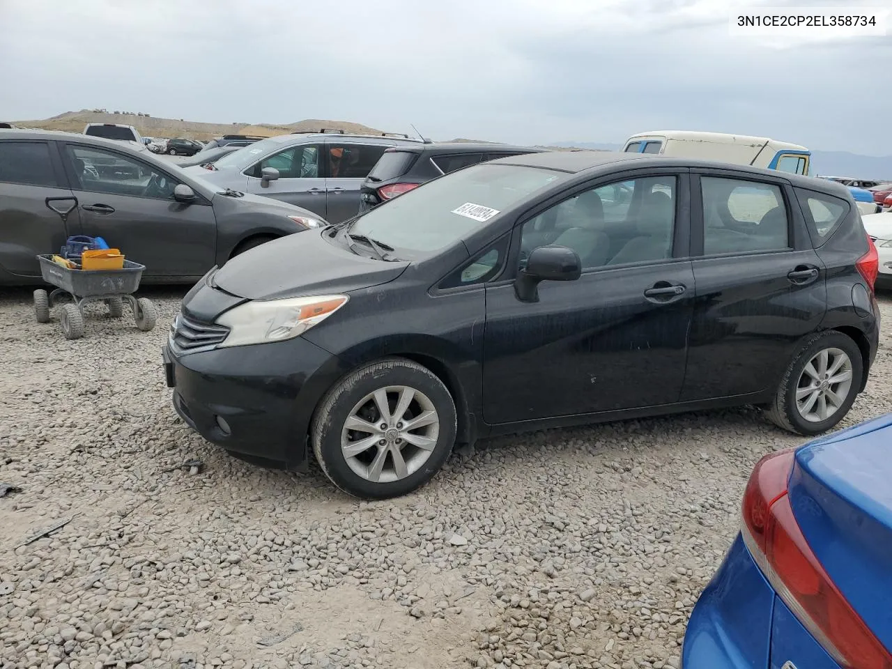 3N1CE2CP2EL358734 2014 Nissan Versa Note S