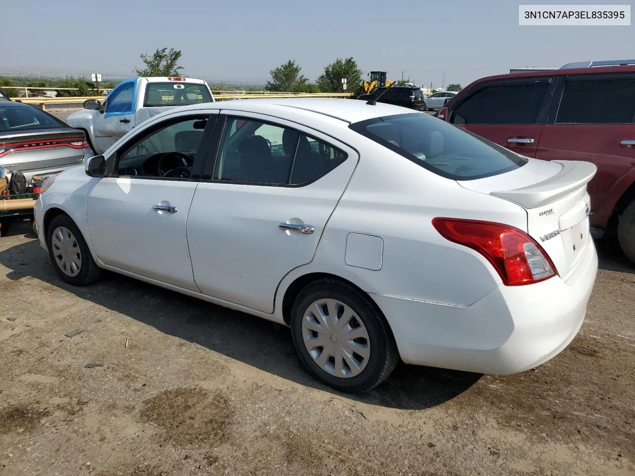 2014 Nissan Versa S VIN: 3N1CN7AP3EL835395 Lot: 64589364