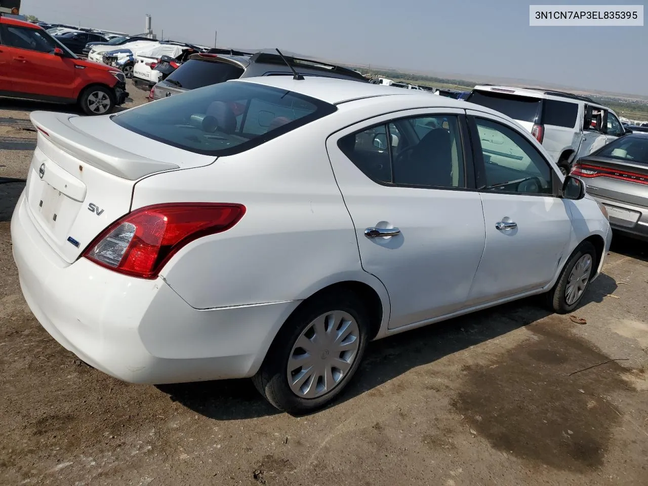 3N1CN7AP3EL835395 2014 Nissan Versa S