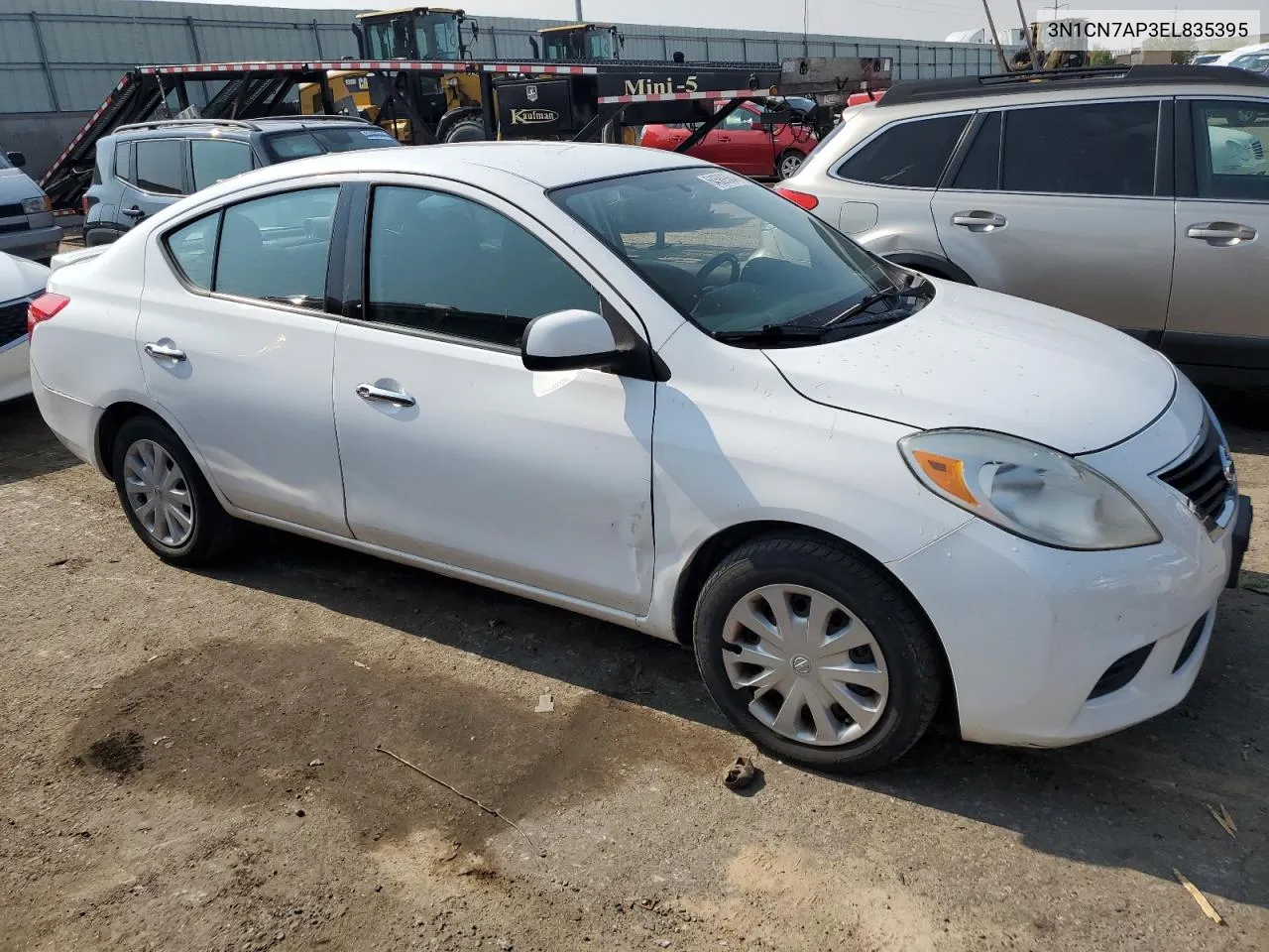 2014 Nissan Versa S VIN: 3N1CN7AP3EL835395 Lot: 64589364