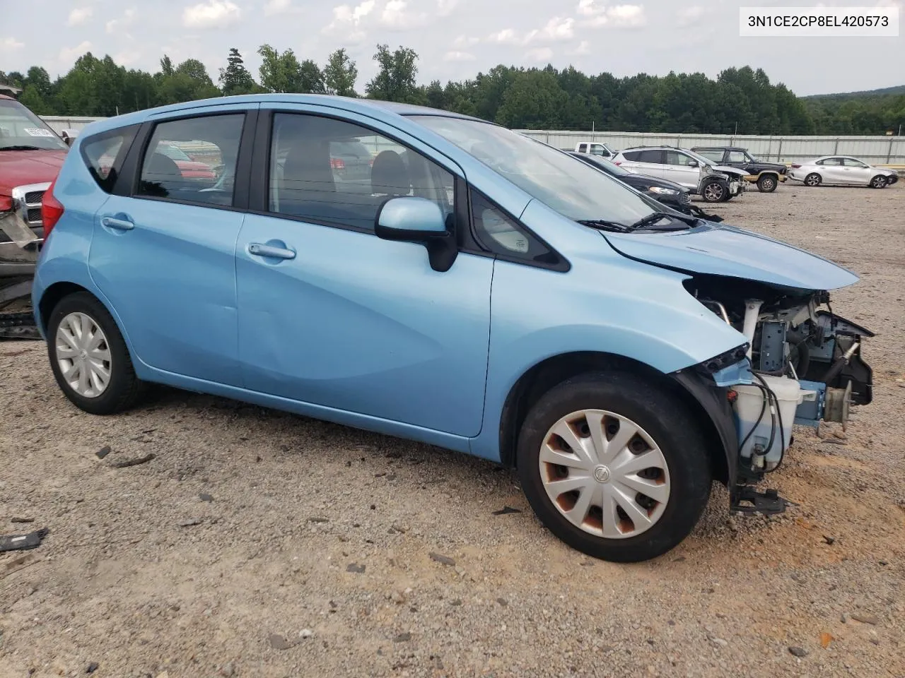 2014 Nissan Versa Note S VIN: 3N1CE2CP8EL420573 Lot: 66102314