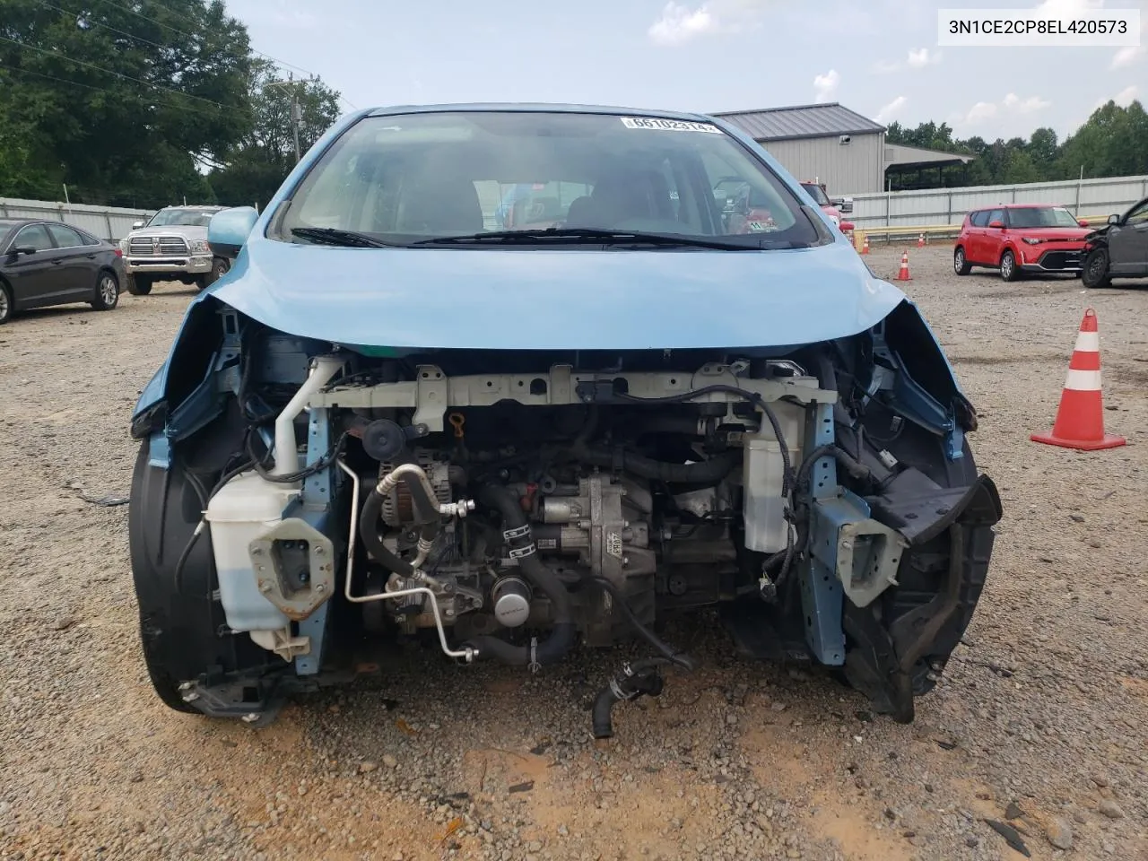 2014 Nissan Versa Note S VIN: 3N1CE2CP8EL420573 Lot: 66102314