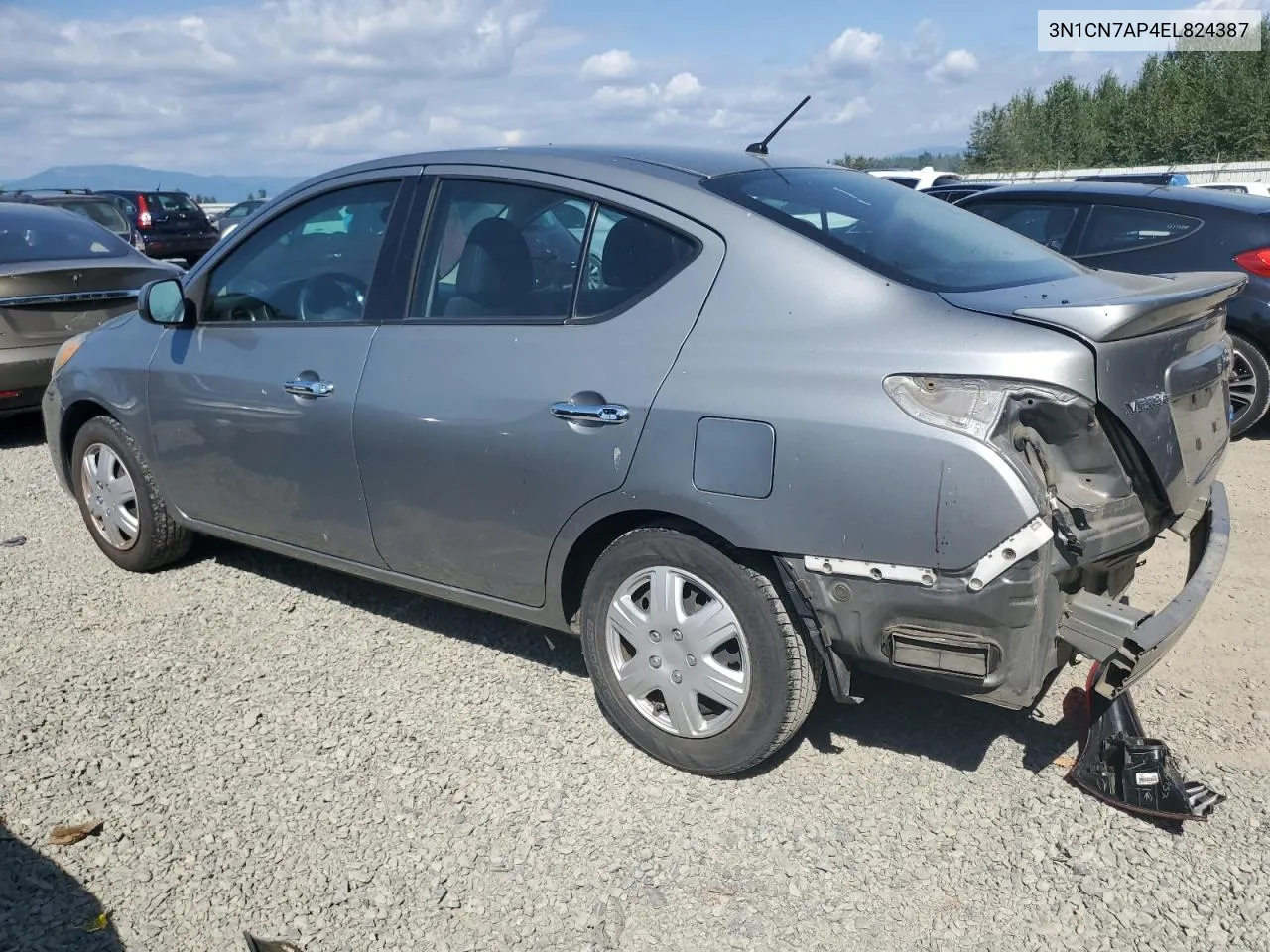 2014 Nissan Versa S VIN: 3N1CN7AP4EL824387 Lot: 67249204