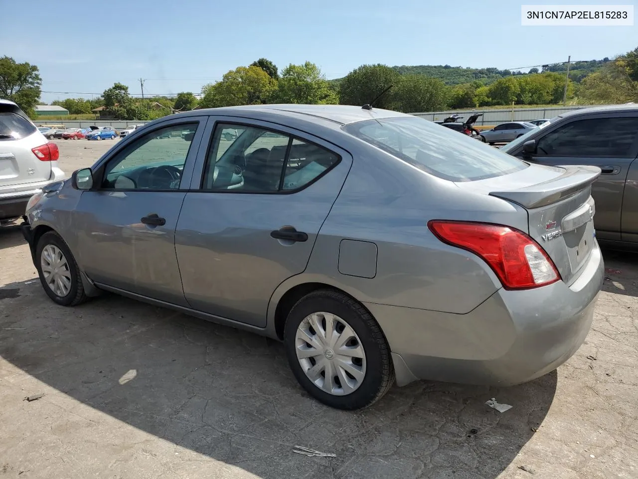 2014 Nissan Versa S VIN: 3N1CN7AP2EL815283 Lot: 67443774